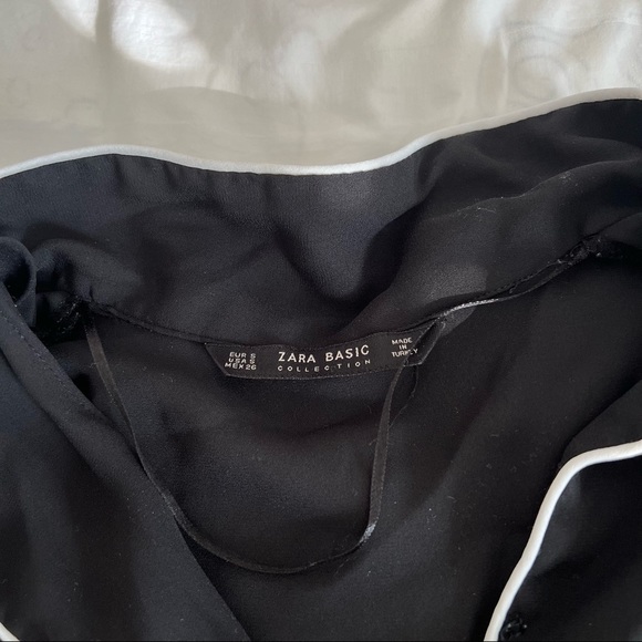 Zara black blouse - Picture 3 of 3